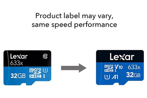 Thẻ nhớ MicroSD 32GB Lexar Class 10