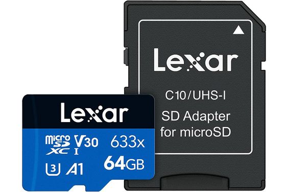 Thẻ nhớ MicroSD 64GB Lexar Class 10