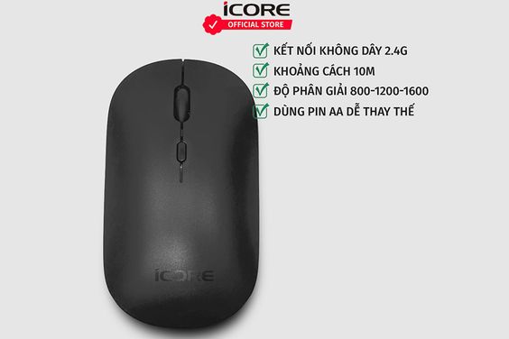 Chuột không dây IM02 iCore 123