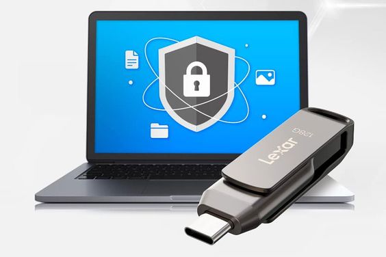 USB OTG 3.1 128GB Lexar Dual Type-C