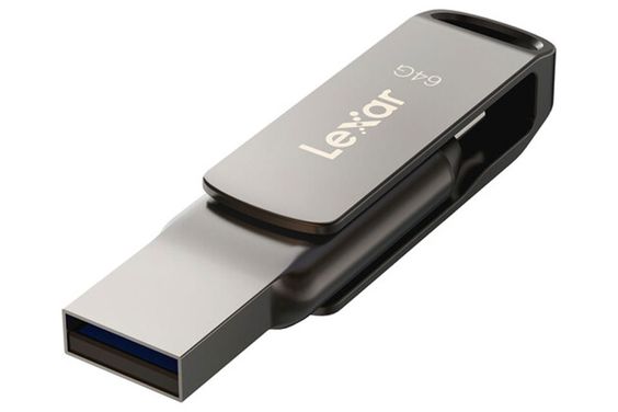 USB OTG 3.1 64GB Lexar Dual Type-C 30