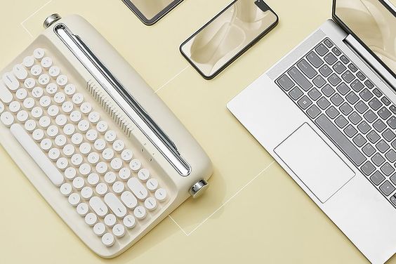 Bàn phím Bluetooth mini kiểu cổ điển ACTTO B303 8