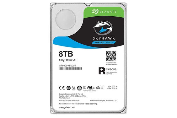 Ổ cứng HDD Seagate SkyHawk AI 8TB 7200rpm Sata 3.5'' (ST8000VE001)