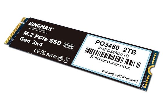 Ổ cứng SSD Kingmax PQ3480 512Gb NVMe PCIe Đọc 2300MB/s - Ghi/ 1700MB/s 20