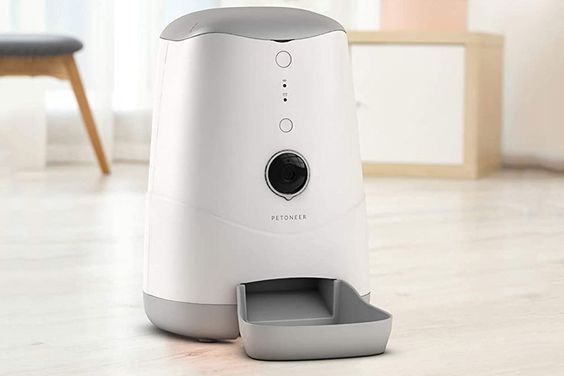 Máy cho thú cưng ăn tự động có camera Petoneer PF002 10