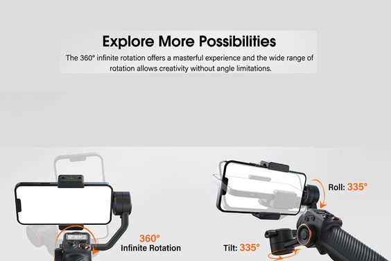 Tay cầm Gimbal chống rung Hohem iSteady M6 10