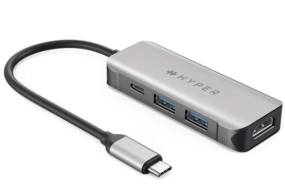 Cáp Hub USB-C to HDMI 4K 60Hz 4 in 1 HD41 Hyperdrive