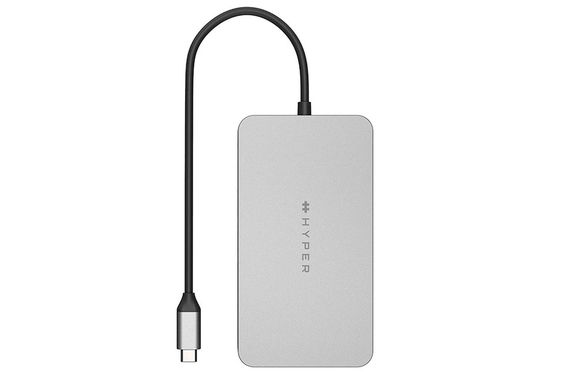 Cáp Hub USB-C to HDMI Dual 4K 10 in 1 Hyperdrive 5
