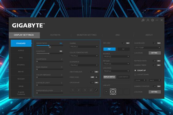 Màn hình Gigabyte G24F 2 (Ảnh 6)