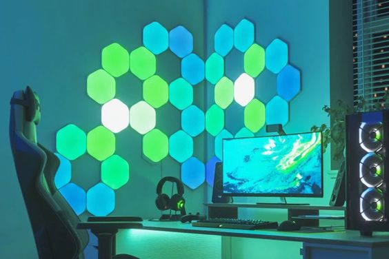 Đèn thông minh Nanoleaf Shapes Lục Giác 9 ô đèn (bộ khởi động) 8