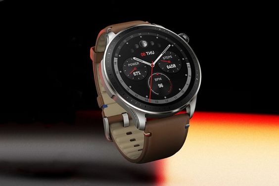 Amazfit GTR 4 dây da