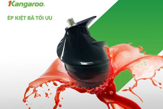 angaroo KG150SJ được trang bị công suất 150W mang lại hiệu suất ép cao