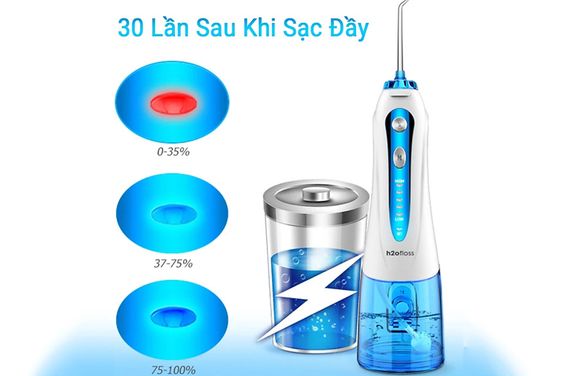 Máy tăm nước cầm tay H2OFloss HF-9P 8