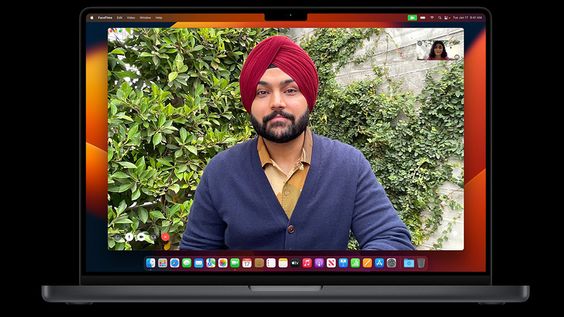 MacBook Pro 2023 14 inch M2 Pro video call sắc nét