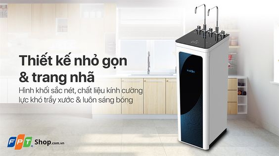 Máy lọc nước Karofi KAD-D52 thiết kế nhỏ gọn sang trọng