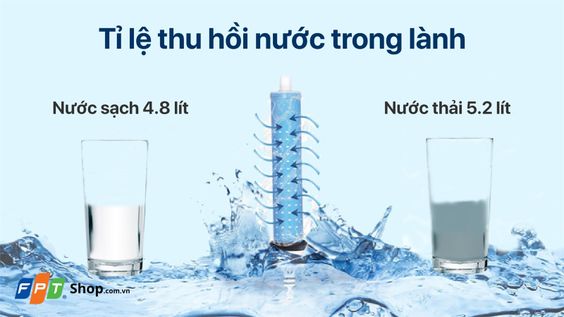 Kangaroo 10 lõi KG10A5 VTU cho tỷ lệ thu hồi nước trong lành cao