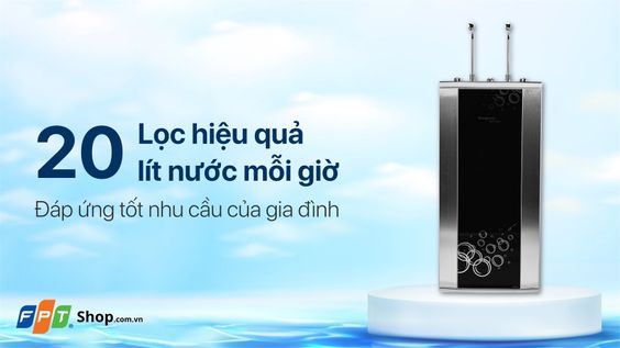 Kangaroo KG10A5 VTU lọc 20 lít nước mỗi giờ