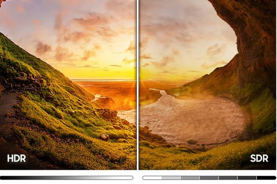 Độ tương phản cao, đắm chìm vào nội dung HDR