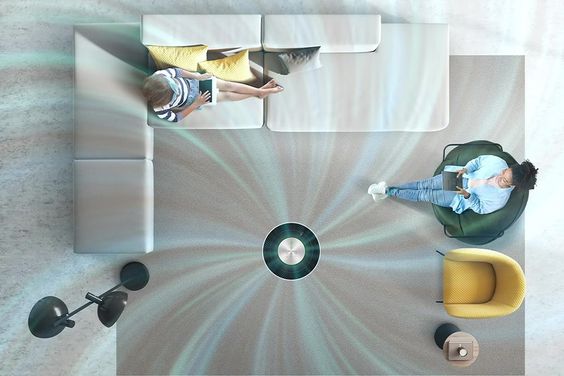 Hút 360 độ, lọc theo mọi hướng khác nhau