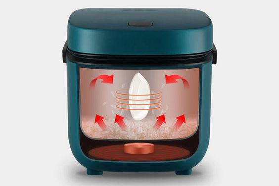 Công suất 200W nấu chín cơm nhanh
