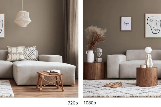 Chất lượng hình ảnh 1080p, sắc nét và chân thực