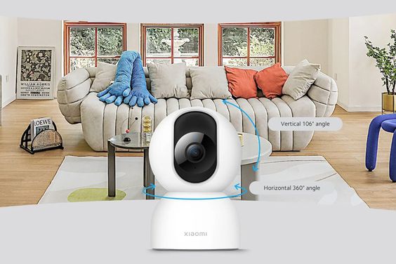 Quay không điểm mù với cơ chế xoay 360 độ