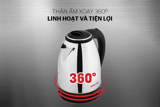 Đế tiếp điện xoay 360 độ linh hoạt 