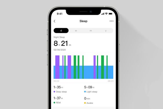 Amazfit GTS 2 Mini đánh giá giấc ngủ