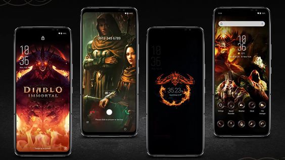 Bộ chủ đề bá đạo của Asus ROG 6 DIABLO