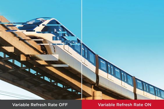Màn hình Viewsonic VA2409-H - Kết hợp giữa tần số quét 75Hz và Variable Fresh Rate