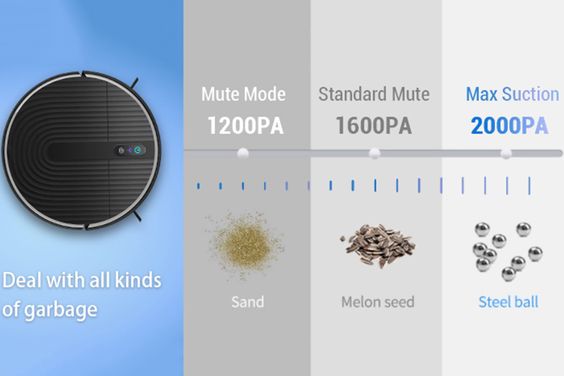 Robot hút bụi Takdir V3-1s VC hoạt động liên tục suốt 2 giờ