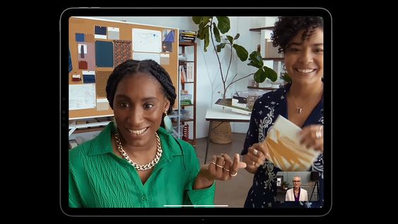 iPad Pro M2 12.9 inch với camera selfie góc siêu rộng