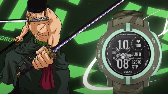Garmin Instinct 2 Solar ONE PIECE phiên bản Zoro