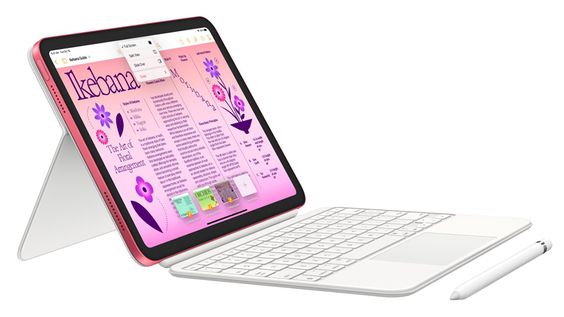 iPad Gen 10 2022 với kích cỡ mới còn có thể hoạt động tốt cùng bàn phím chính hãng cao cấp nhất