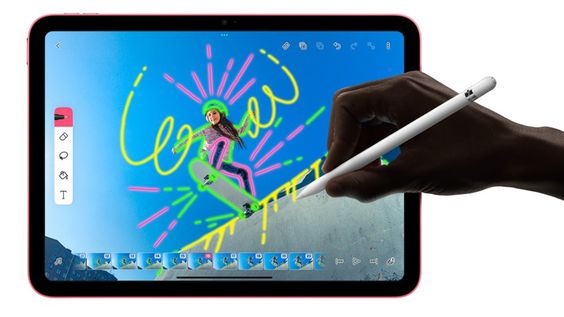 iPad Gen 10 2022 đã từ bỏ màn hình 10.2 inch để nâng cấp lên màn hình rộng 10.9 inch với chuẩn Liquid Retina sắc nét
