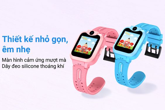 Đồng hồ định vị trẻ em Masstel Smart Hero 5 4G 