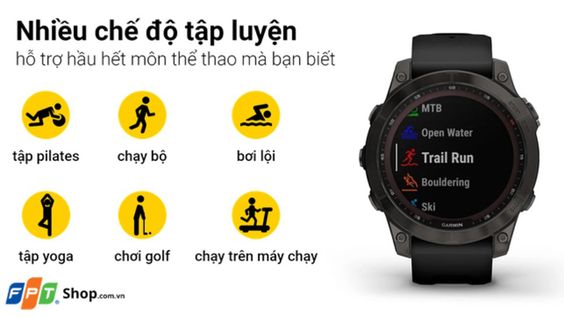 Hỗ trợ thể thao, ghi lại mọi quá trình tập luyện