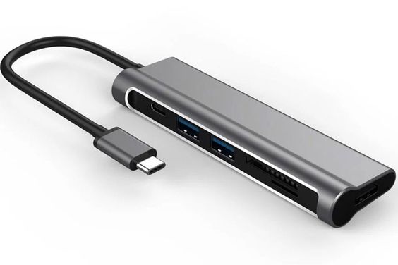 Cáp Hub USB-C 6 in 1 JCPal 2