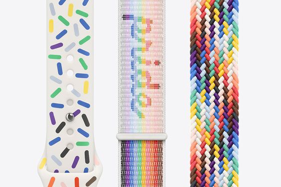 Dây đeo Apple Watch 41mm Cao su Pride Edition 20