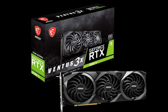 Card đồ họa MSI RTX 3080 Ti VENTUS 3X 12G OC 12GB DDR6X - 384 bit 20