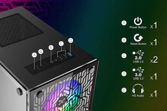 Vỏ cây máy tính Xigmatek NYX 3F 99