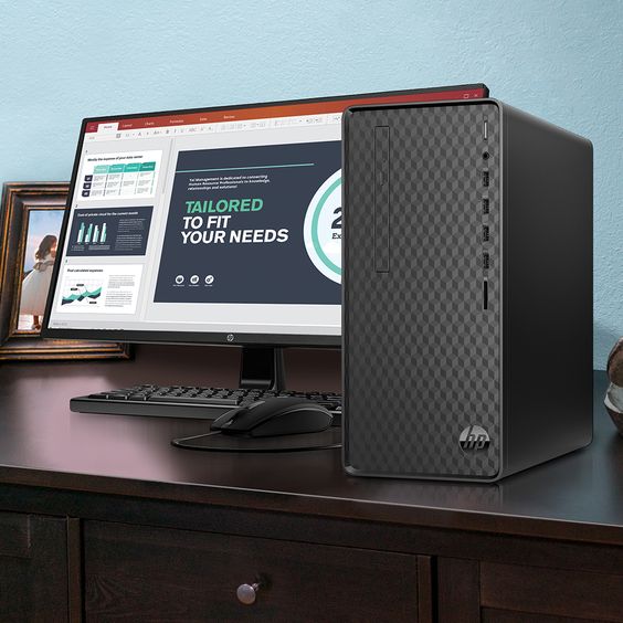 HP Desktop M01 F1000d Vẻ đẹp thời trang trên một sản phẩm công nghệ