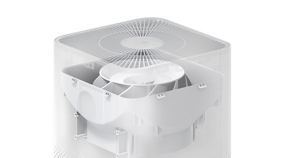 Máy lọc không khí Xiaomi Mi Air Purifier 3H với ống dẫn khí mạnh mẽ