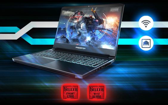 Acer Predator Helios PH315-52-7688 kết nối