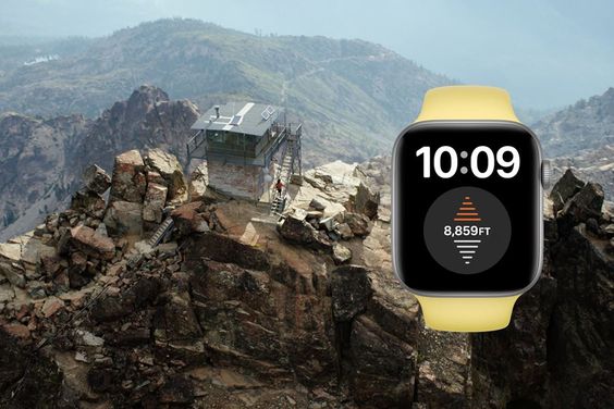 Tính năng mới đo độ cao trên Apple Watch Series 6 44mm