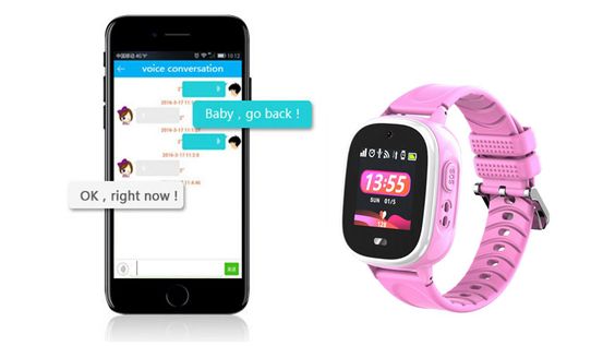 tin nhắn thoại đồng hồ định vị trẻ em KidPlus