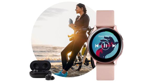 nghe nhạc Samsung Galaxy Watch Active 2