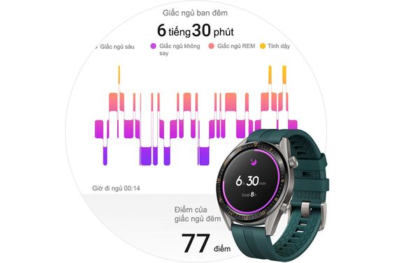 theo dõi giấc ngủ Huawei Watch GT Active