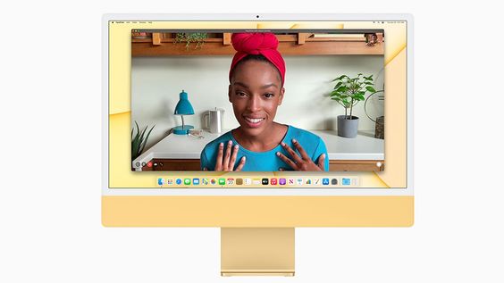 gọi FaceTime iMac 24" 2021 Retina 4.5K M1