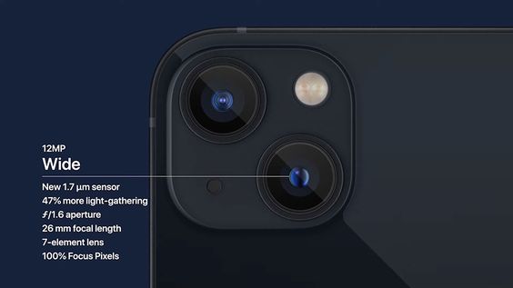 iPhone 13 có bộ đôi cảm biến camera cực đỉnh